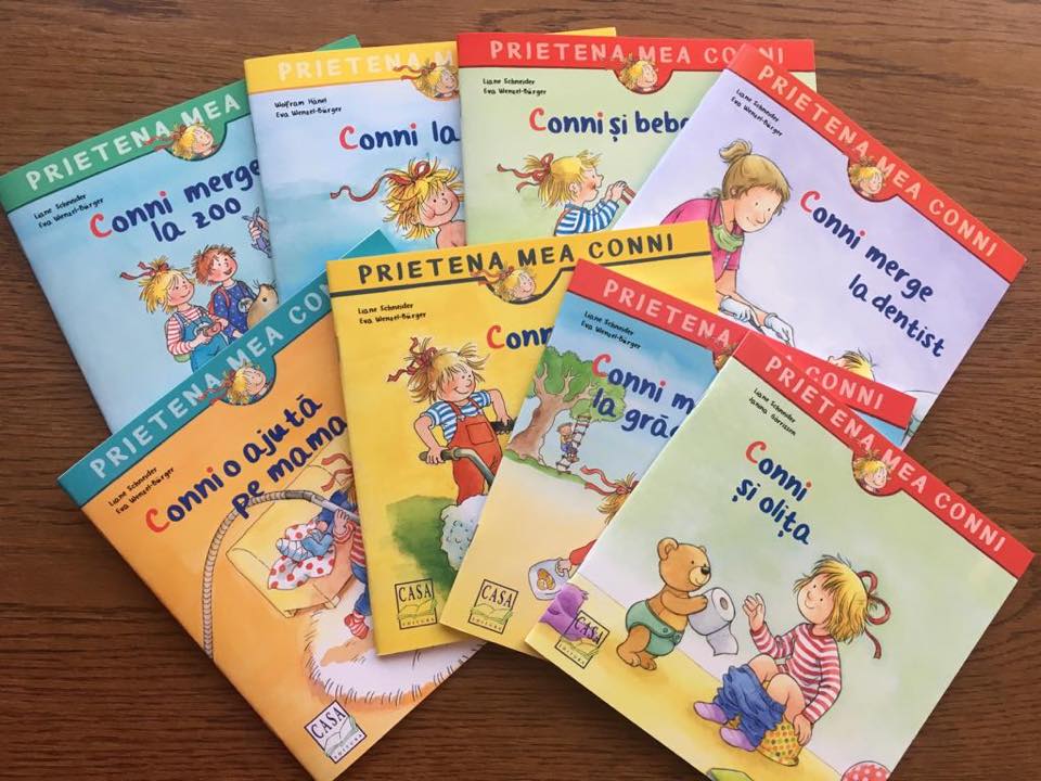 Prietena mea Conni. 8 cărți desprinse din viața palpitantă a unui copil de 3 ani și un concurs pe măsură